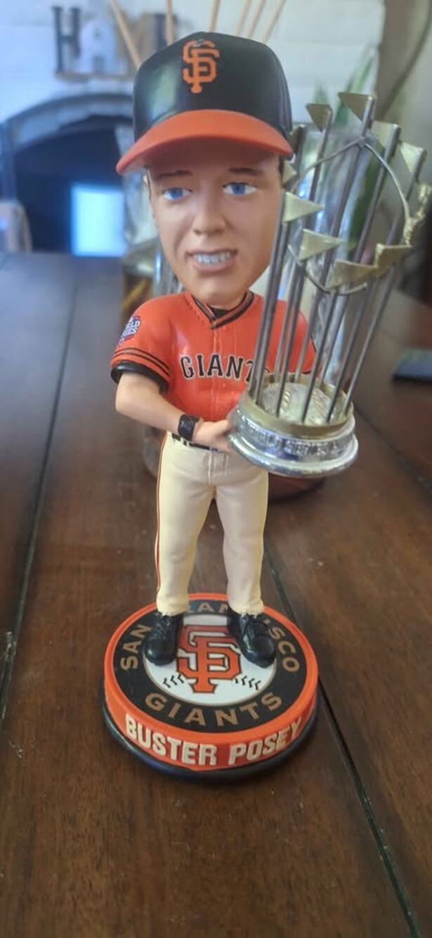 Buster Posey bobble head